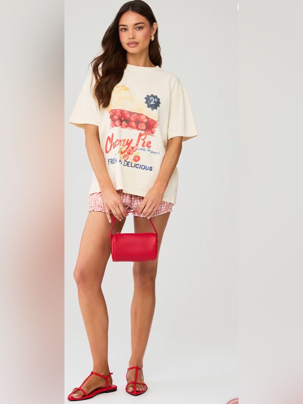 Maku Cherry Pie Oversize Tee